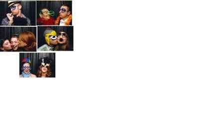 some of our photo booth silliness