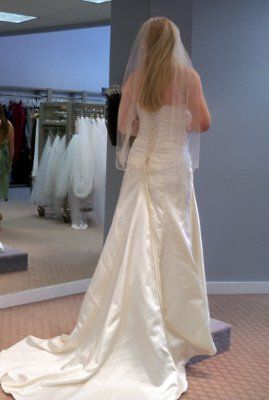 Got my dress yesterday (awful pics)