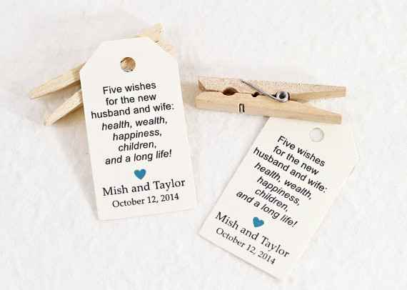 Wedding favors?