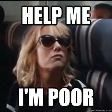 Money donations...