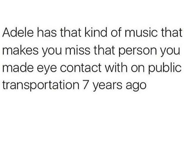 NWR: Adele Though.