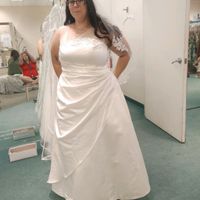 How much did your wedding dress alterations cost? - 1