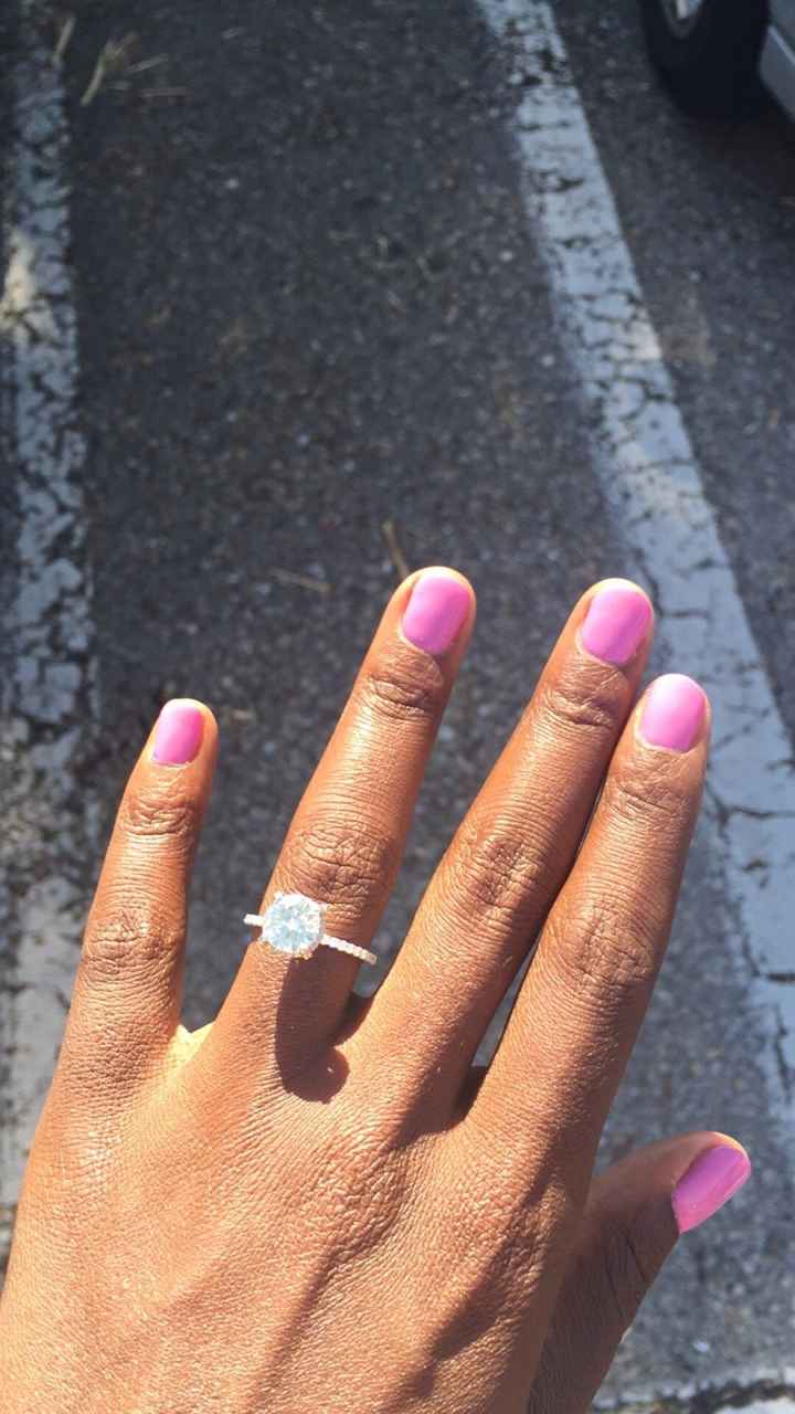 SPINOFF: Whether you like your engagement ring or not, let's see them!