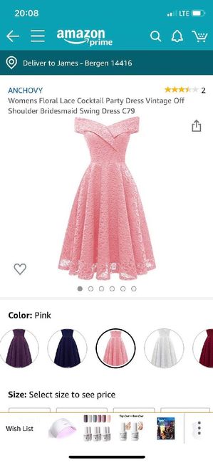 Wedding dress/bridesmaid dresses 5