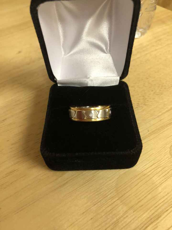 Got our rings! - 1