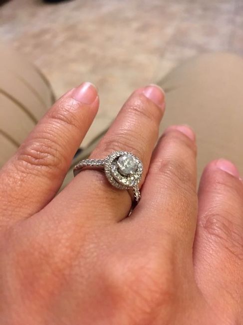 Let's see those beautiful rings lady's!