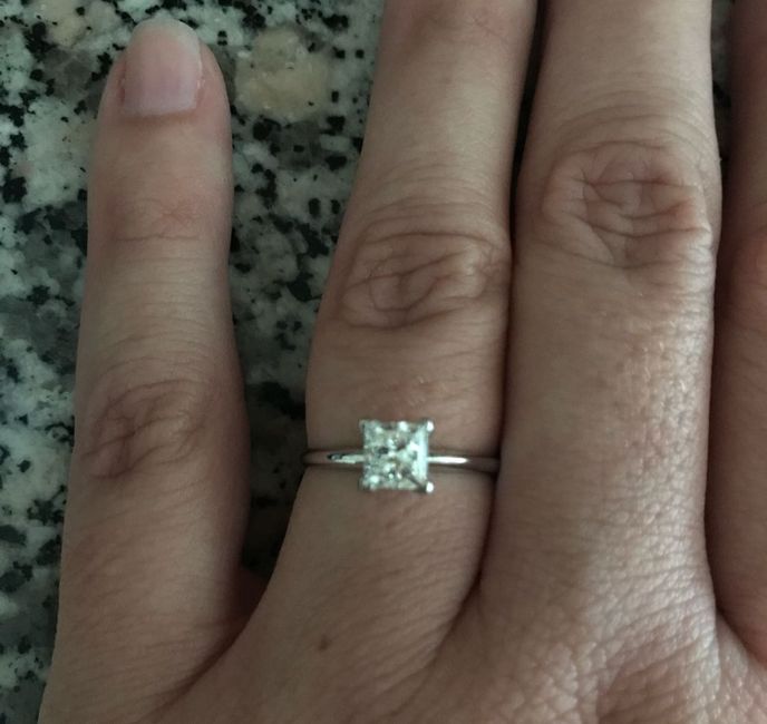 Show off your solitaire ring! 💎 14