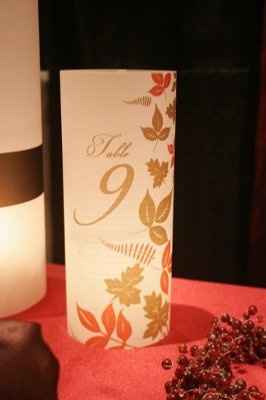What are your table number ideas?