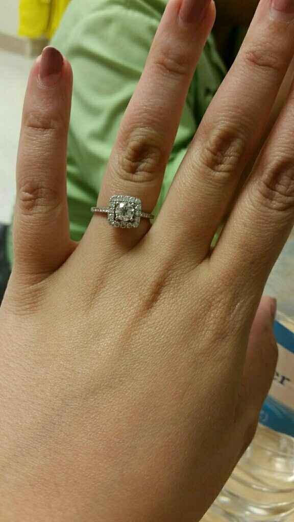 Let's see those rings! And for the Mrs lets see the bands with it ! I LOVE seeing everyone's bling:)