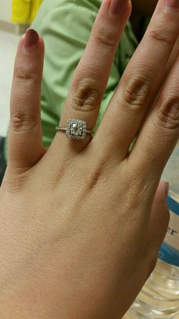 Let's see those rings! And for the Mrs lets see the bands with it ! I LOVE seeing everyone's bling:)