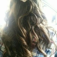 Makeup and hair trial