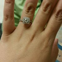 Let's see those rings! And for the Mrs lets see the bands with it ! I LOVE seeing everyone's bling:)
