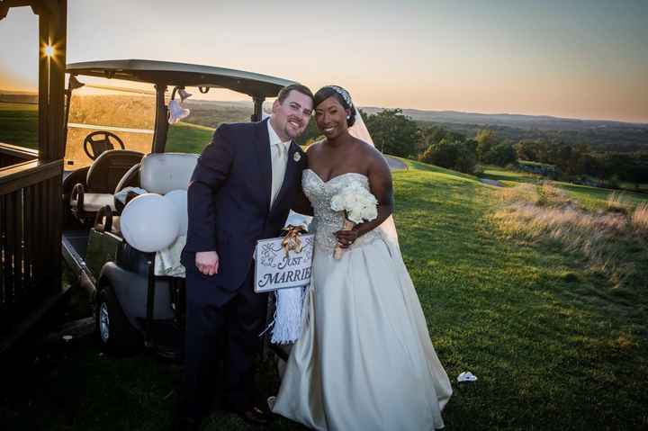 I'm married!!! Professional pics attached (just a few) :)