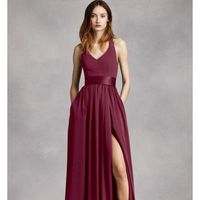 Burgundy Bridesmaids