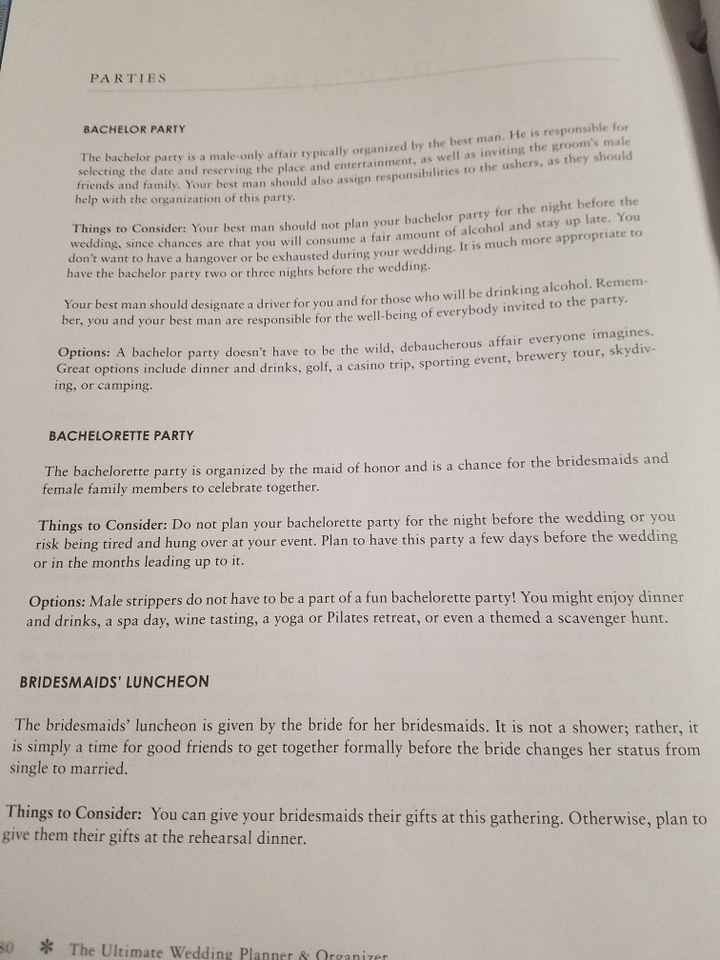 Bridesmaid responsibilities? - 2