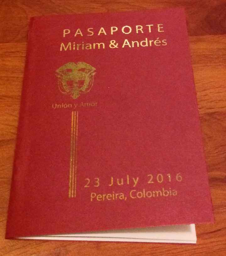 DIY Passport Save the Dates [Pictures]