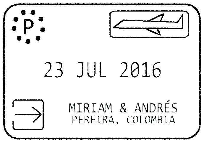 DIY Passport Save the Dates [Pictures]