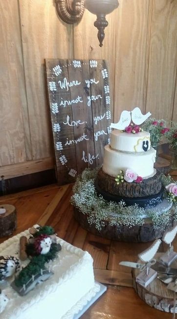 Anyone DIY their sweetheart & cake tables?