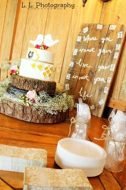 Anyone DIY their sweetheart & cake tables?