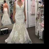 Please show your wedding dress, ladies - 1