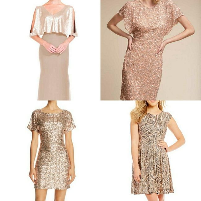 Sparkly Sunday: Bridesmaid Dresses - 1