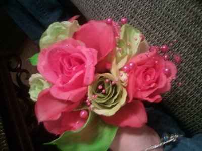 BM bouquets completely finished....