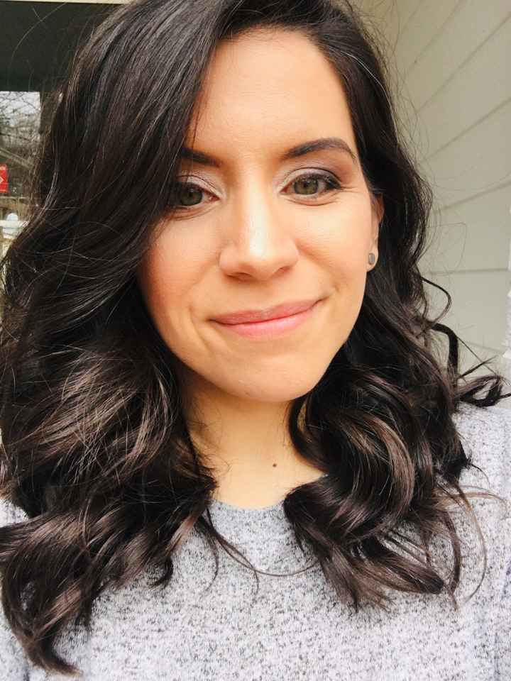 Hair and makeup trial is done! - 1