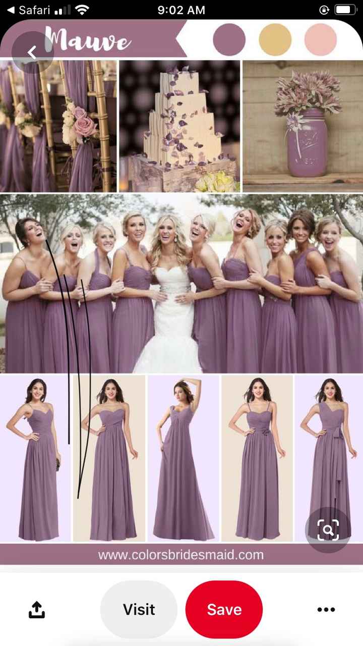 Summer brides! ☀️ What are your wedding colors? 6