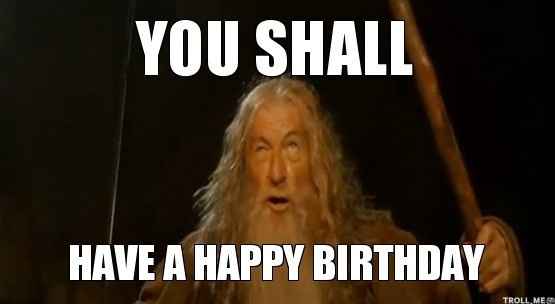 Nwr: it's my birthday!