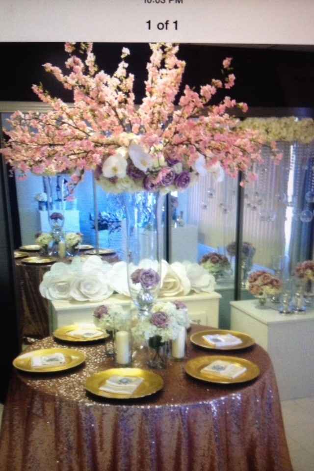 Flowers/centerpeice mock up(pics) - thoughts?