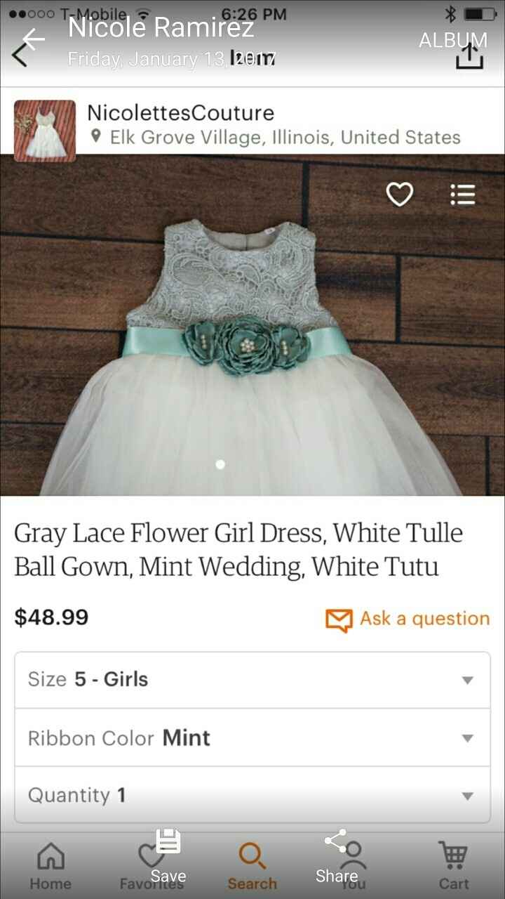 Flower girl dresses