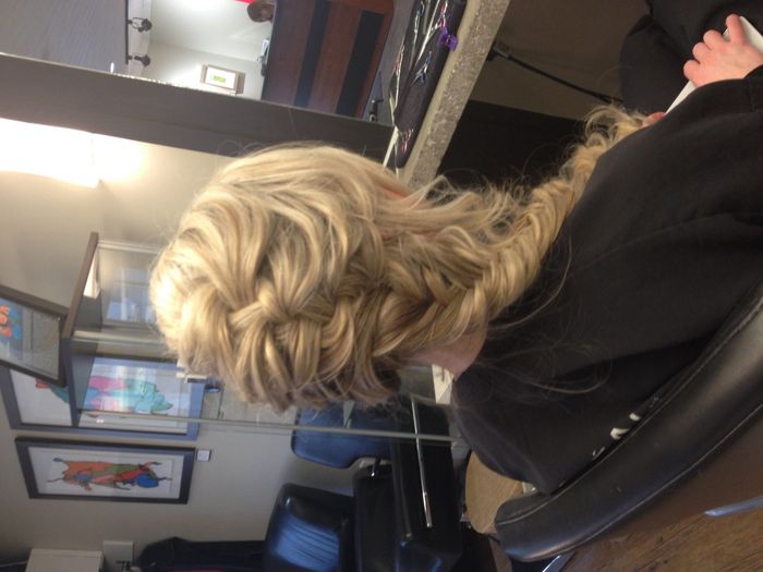 Wedding hair - updo or braid? (Pictures)