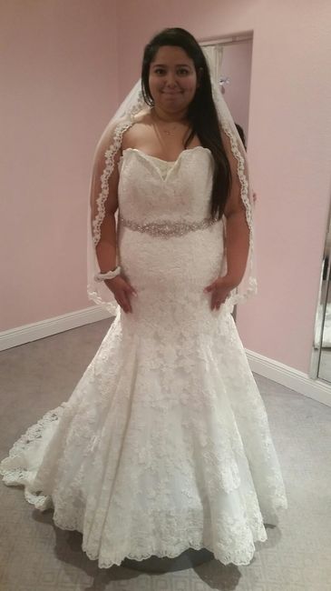 I said yes to the dress!
