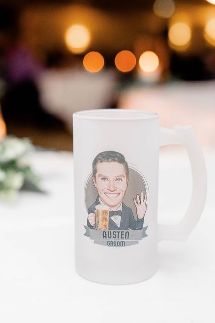 Groom Mug Closeup