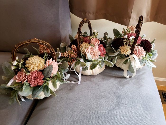 DIY Flower Girl Baskets