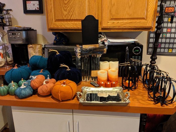 Decorations for a Fall 2020 wedding 2