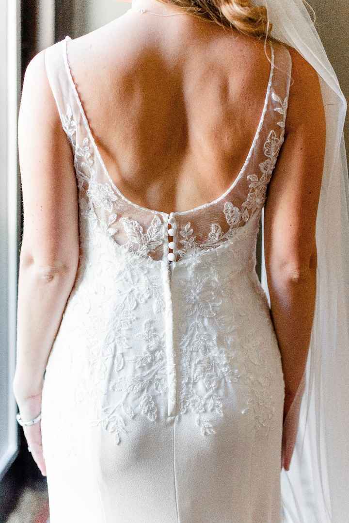 Back of Dress