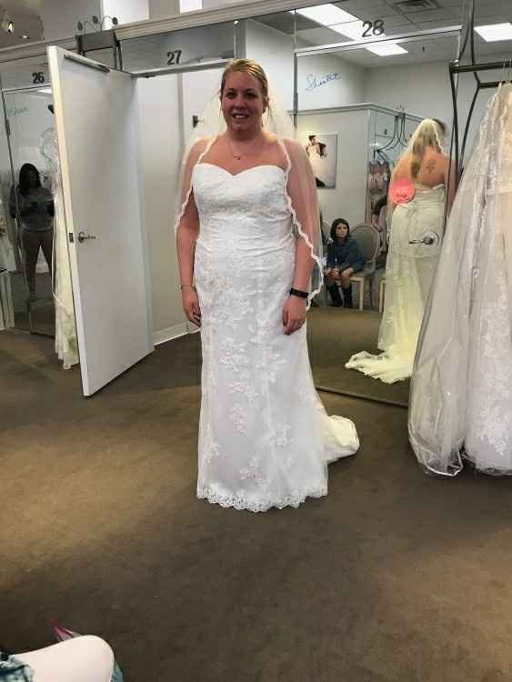 Finally got to say YES to the dress!