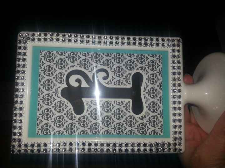DIY table numbers.