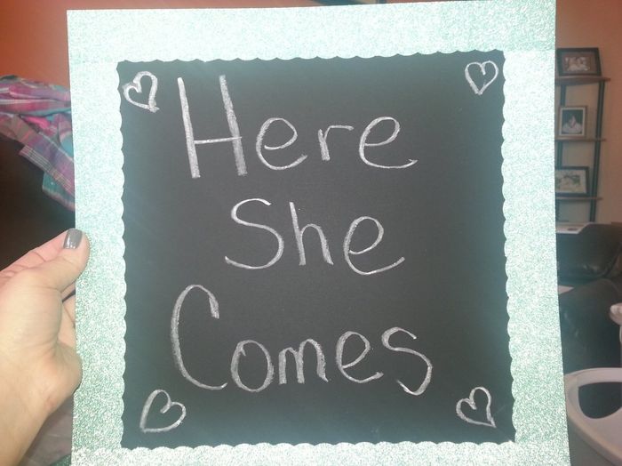 Ring Bearer signs
