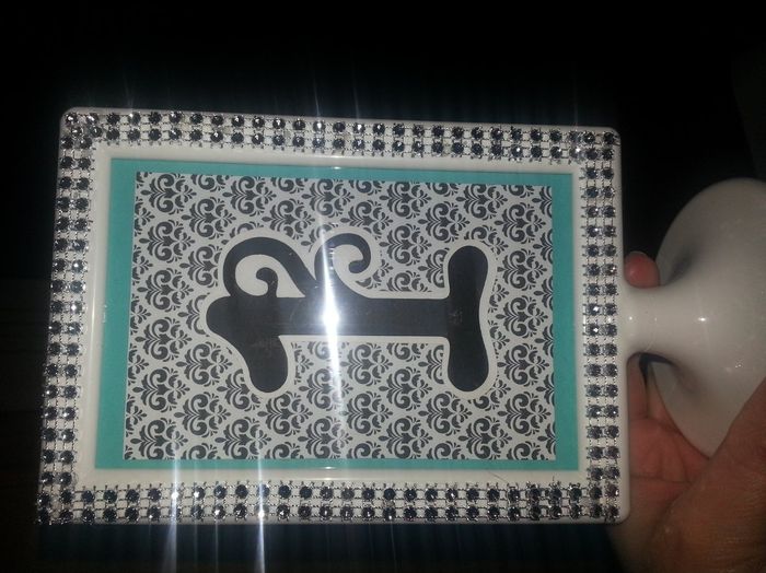 DIY table numbers.