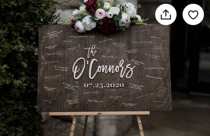 Unique wedding guestbook ideas? - 1