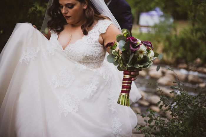 What's your favorite part of your wedding dress? 😍 - 1