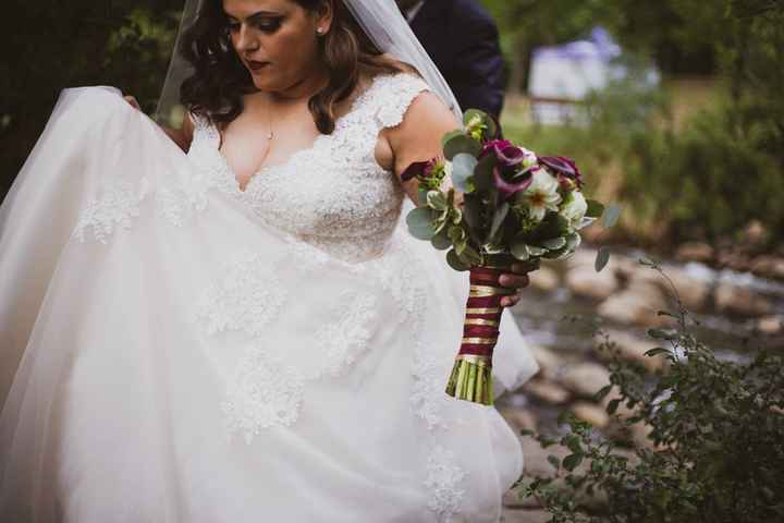 What's your favorite part of your wedding dress? 😍 - 1