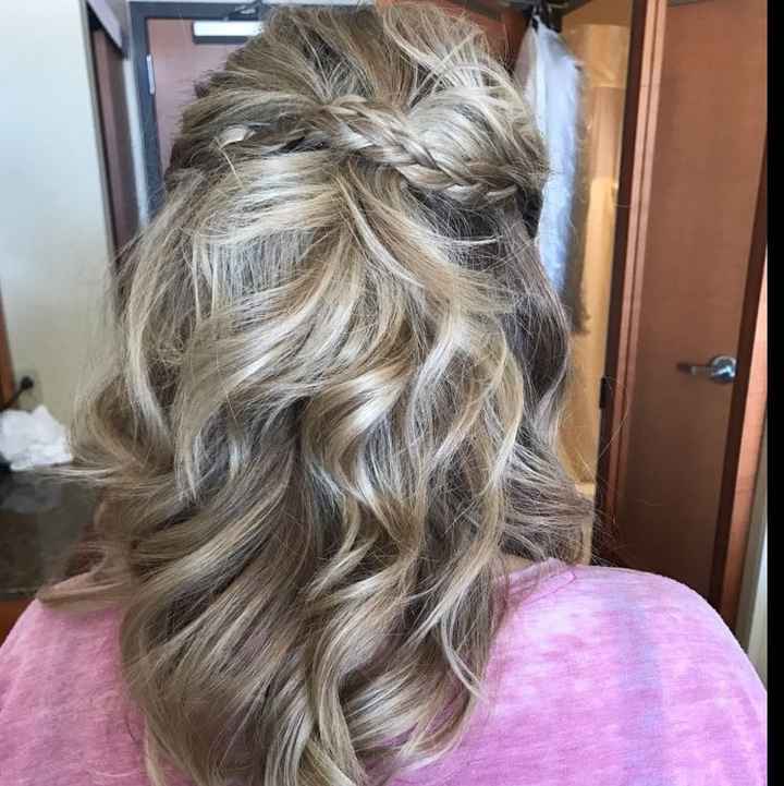 Let me see your wedding hair!