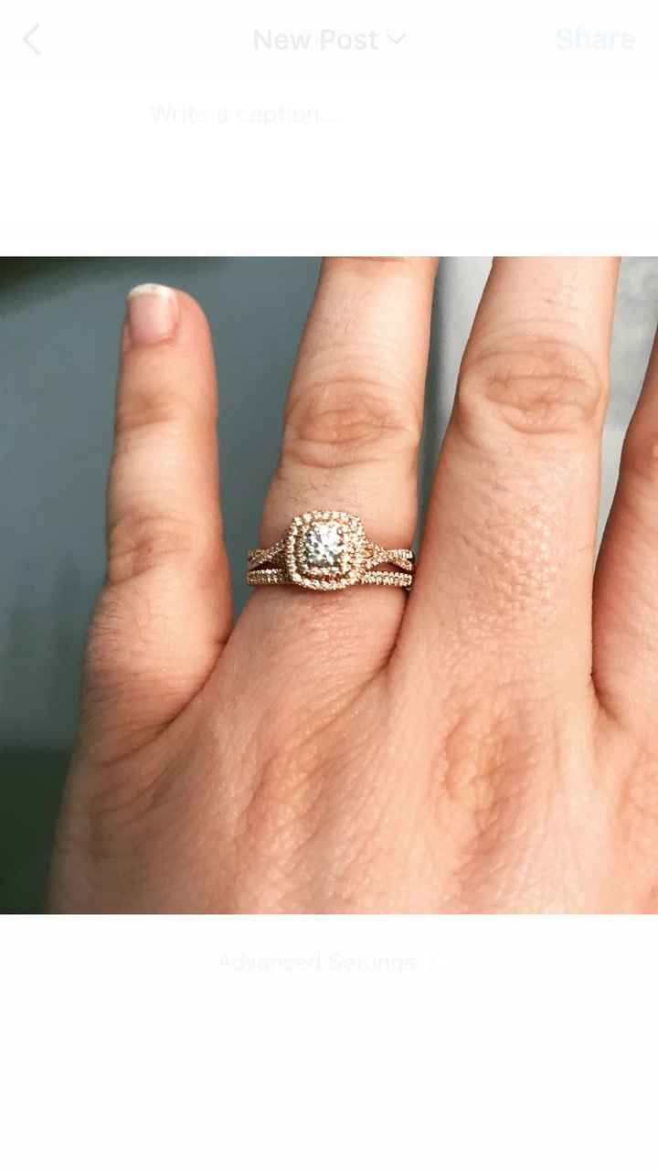 Let's see your engagement rings
