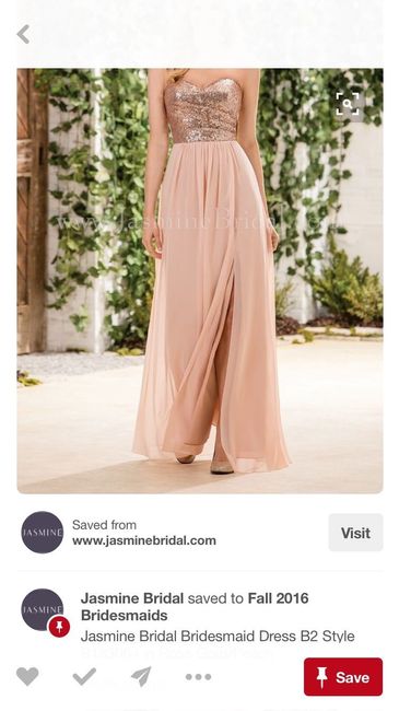 2 Toned BM dress