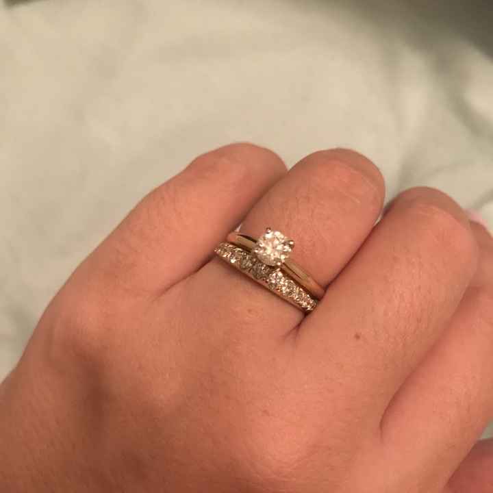 It’s getting real, got my wedding band! - 1