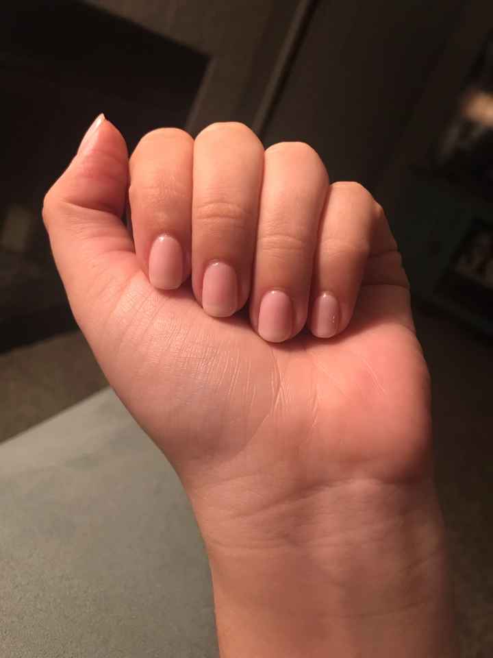Torn on nail color - 1