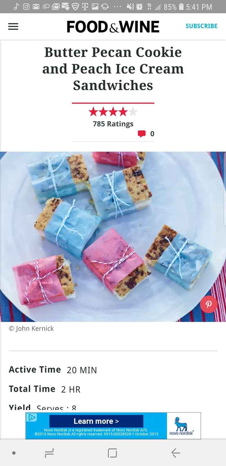 Keeping (icecream) desserts from melting - 1